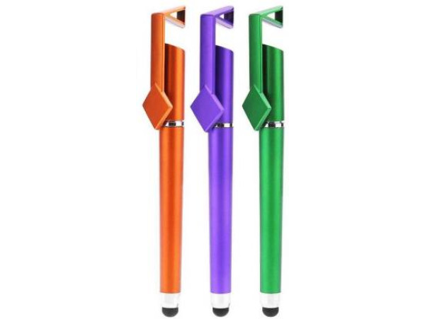 Bigg Eye Capacitive Stylus Pen mobile Stand Holder Pack of 1 (Multicolor)
